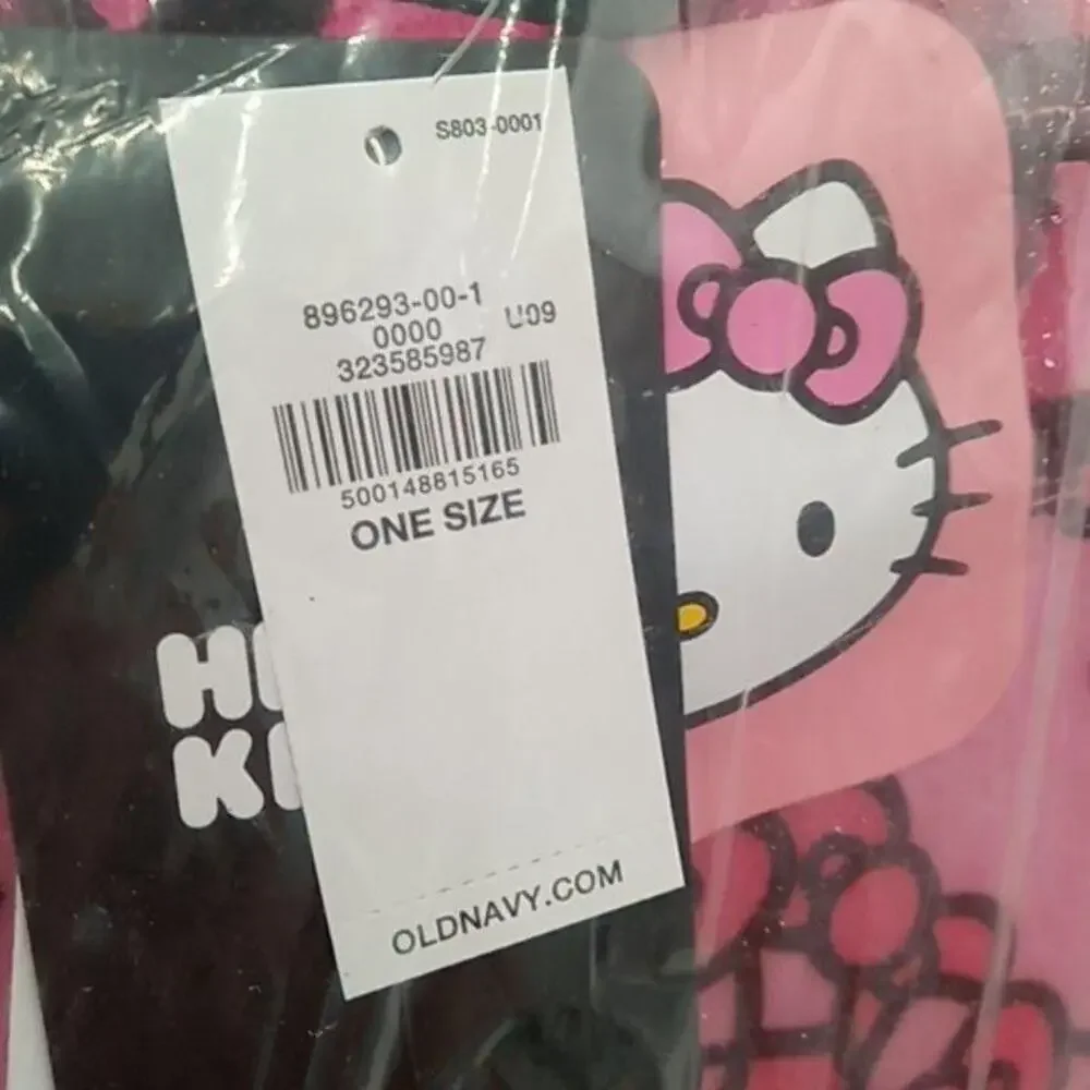 Old Navy Hello Kitty Backpack Girls One Size School Travel Bag Pink Transparent